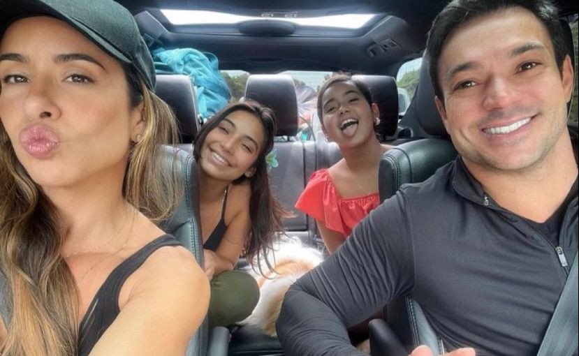Vanessa Lopes surge em foto com a família: “Voltando calmamente”
