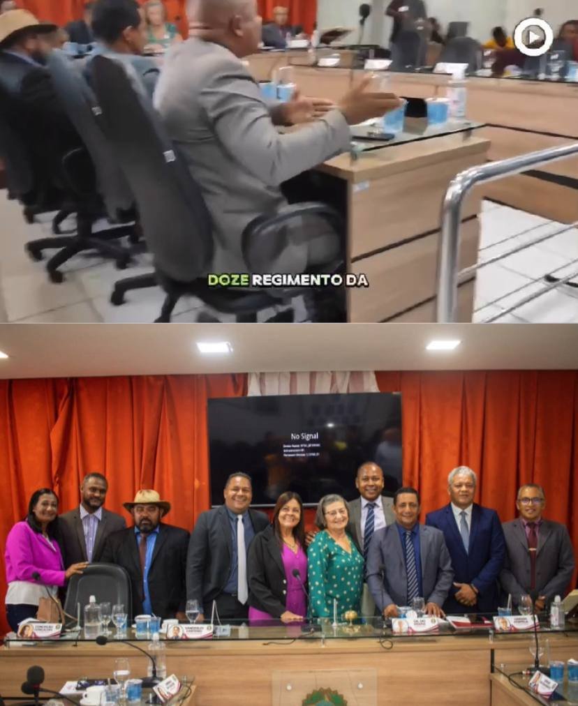 Política: Clima esquenta na Abertura dos Trabalhos Legislativos em São Sebastião do Passé.