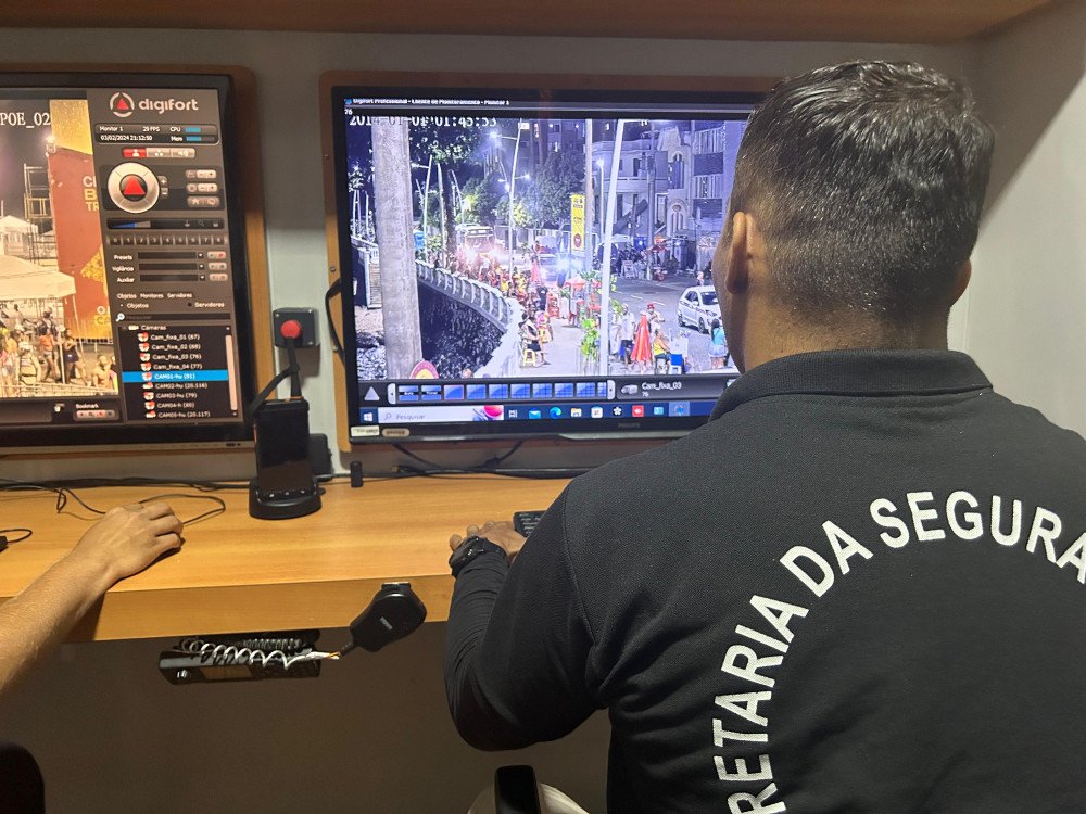 Primeiro dia do Carnaval de Salvador tem reduções de 62% dos roubos e de 50% dos furtos