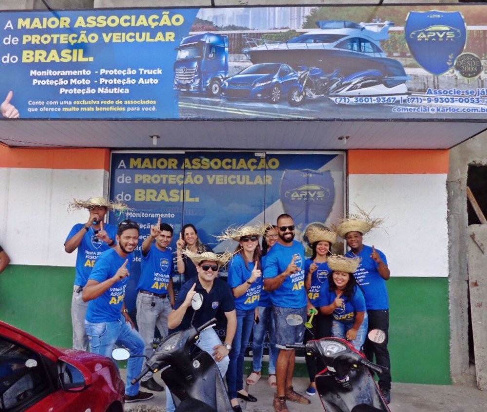 Conheça a loja APVS Candeias que compõe a maior Associação de proteção veicular do Brasil