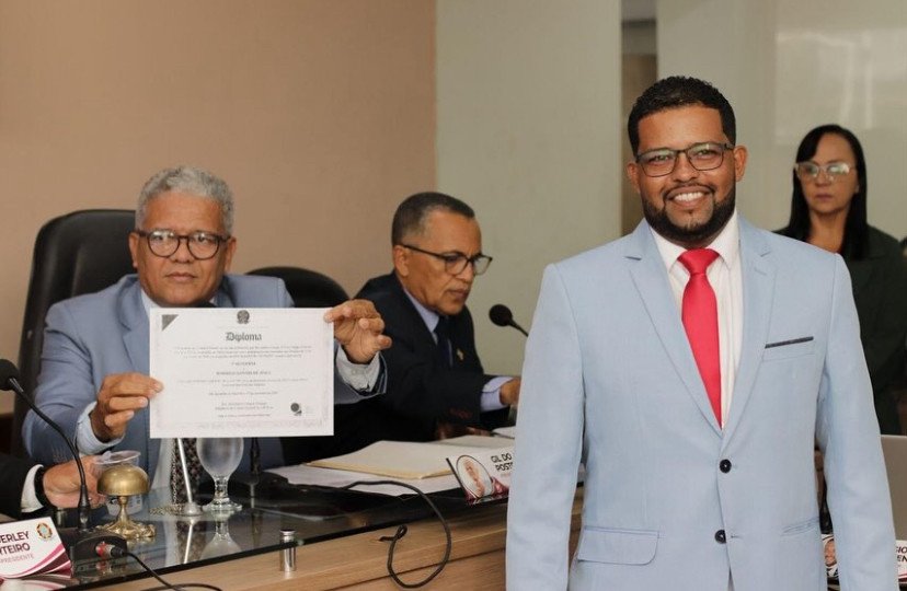 São Sebastião do Passé: Rodrigo “Bateria” é efetivado no mandato de vereador