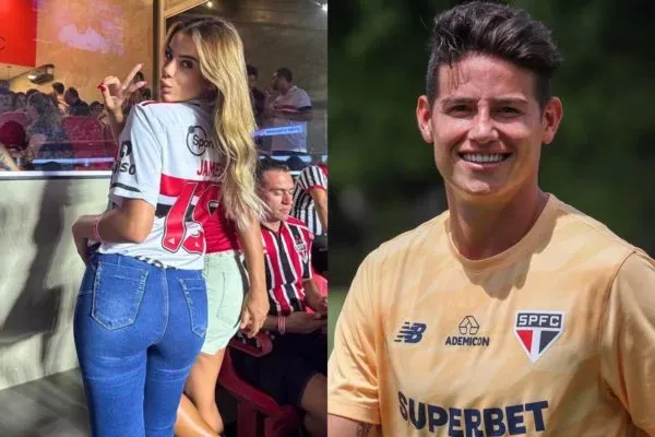 Key Alves estaria vivendo affair com James Rodriguez, do São Paulo