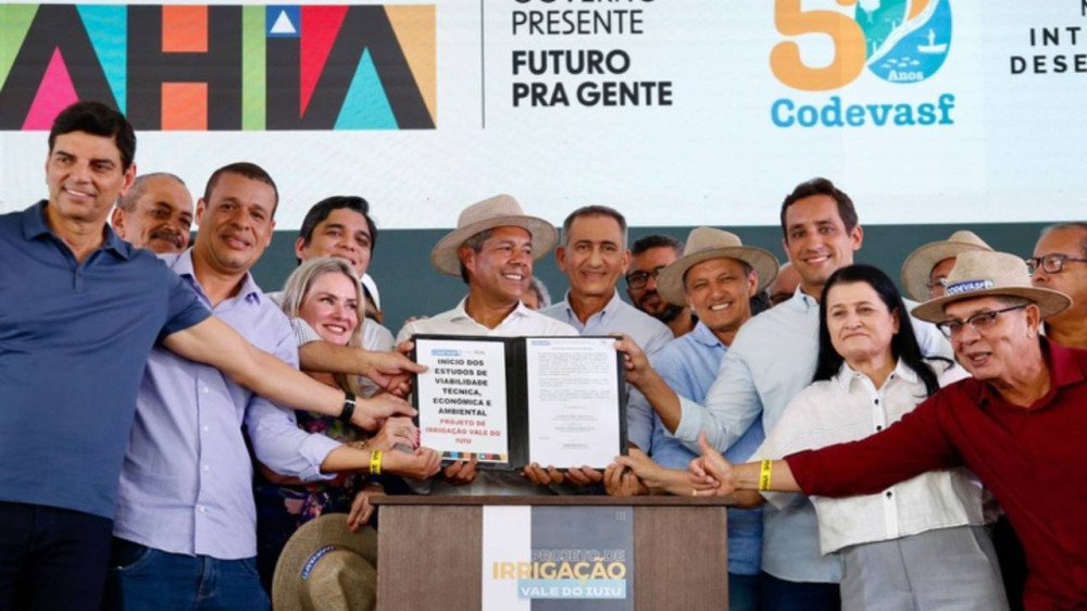 Projeto de Irrigação do Vale do Iuiu pode gerar mais 180 mil empregos na Região