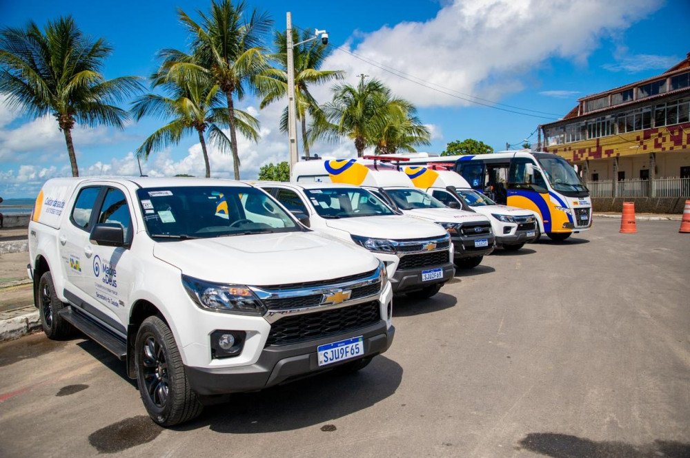 Madre de Deus: Prefeitura reforça Rede Municipal de Saúde com entrega de mais cinco veículos