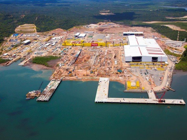 PETROBRAS ANUNCIA ENCOMENDAS PARA O SETOR NAVAL. BAHIA TEM EXPECTATIVA DO ESTALEIRO ENSEADA VOLTAR A OPERAR