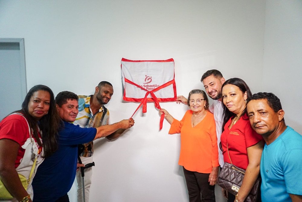 São Sebastião do Passé: Prefeitura inaugura nova escola na Jangada