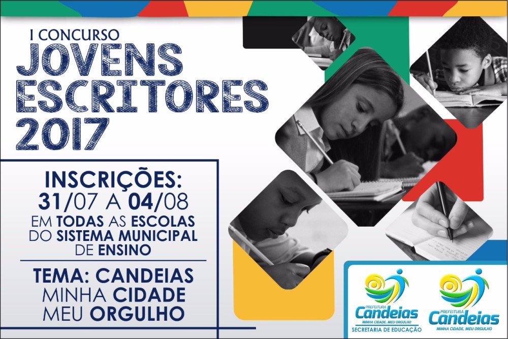 Prefeitura lança primeira edição do Prêmio Jovens Escritores