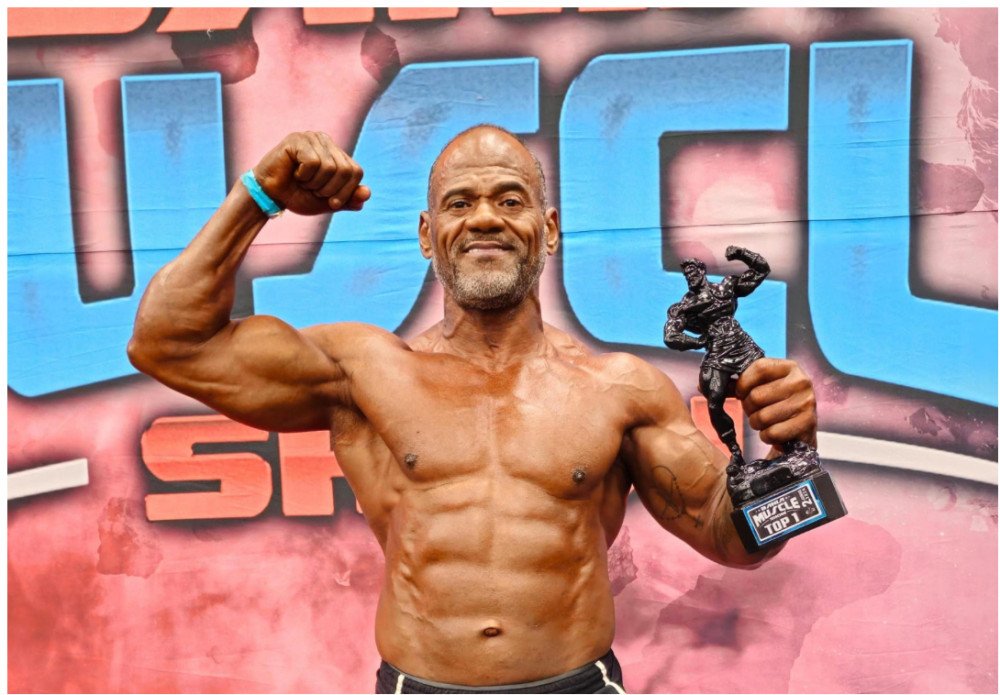 Candeiense Luis Santos é campeão Master 50 no Bahia Muscle Show 2024