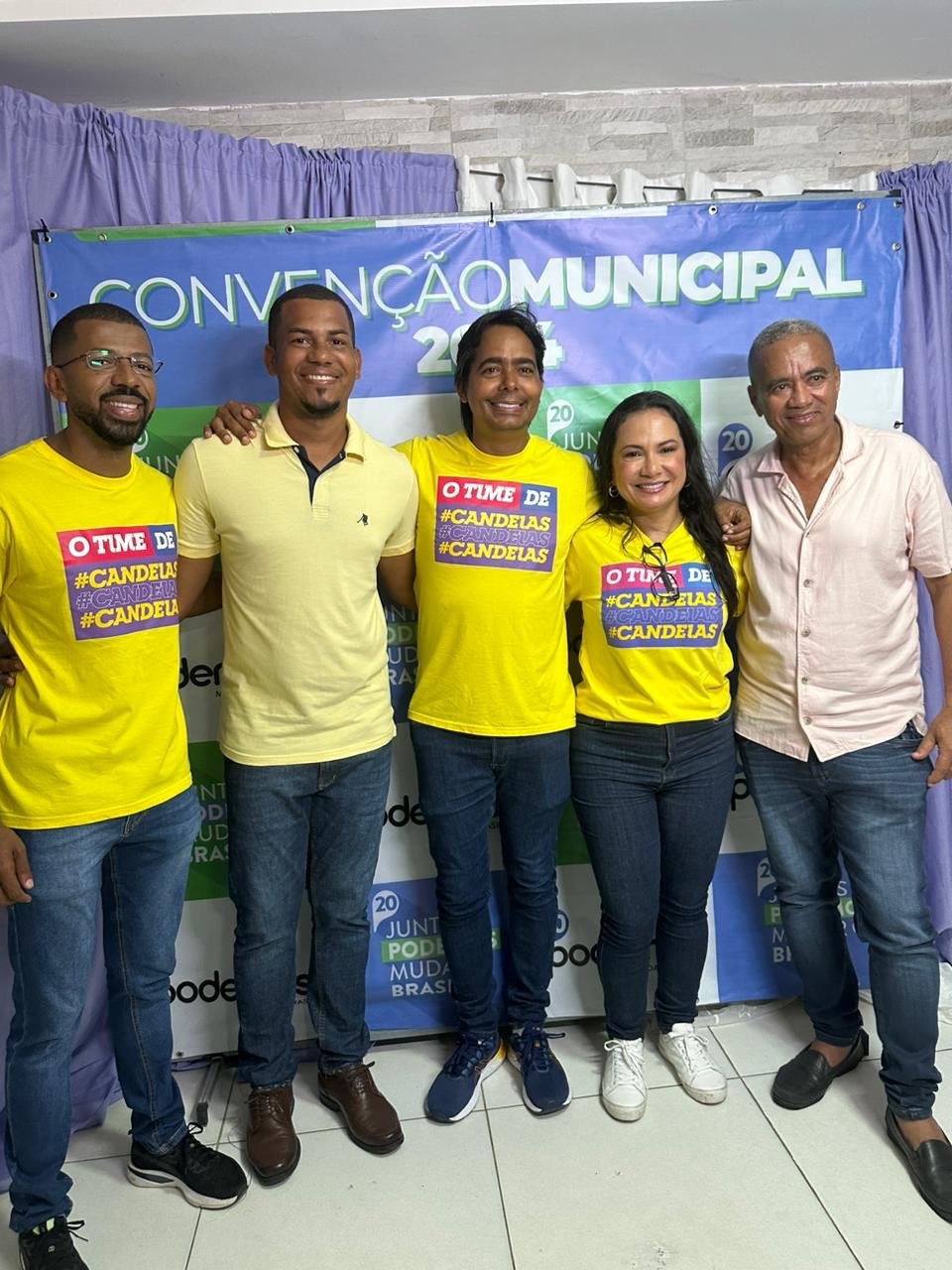 Convenção oficializa Rafael Farofa candidato a vereador em Candeias.