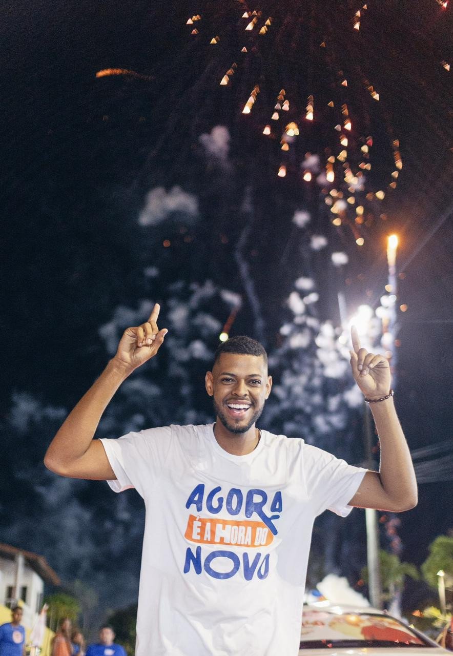 Jovem de 24 anos se consolida no cenário político sendo o 4º mais votado no município de Madre de Deus, com apenas 4 meses de campanha.