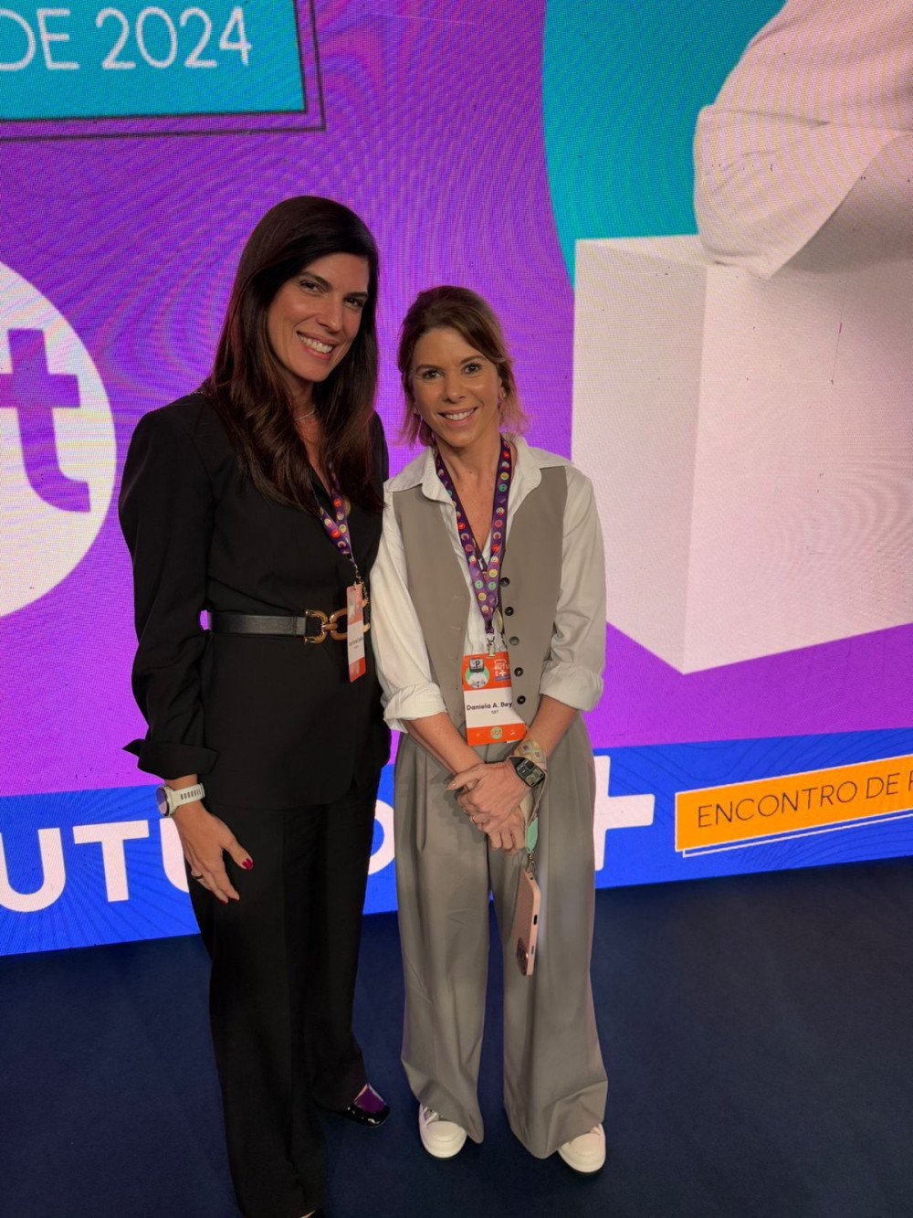 Ana Coelho participa do Encontro de Rede do SBT e se reúne com a nova presidente da emissora