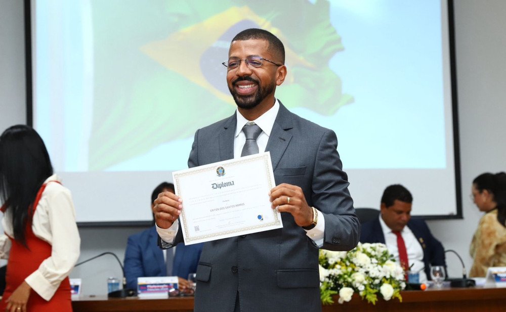 Candeias: Após ter maior votação da história, Eriton Ramos é diplomado pela justiça eleitoral