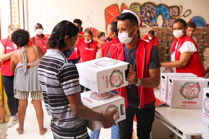 Santa Ceia: Em sete anos, projeto atinge marca de mais de 97 mil famílias beneficiada