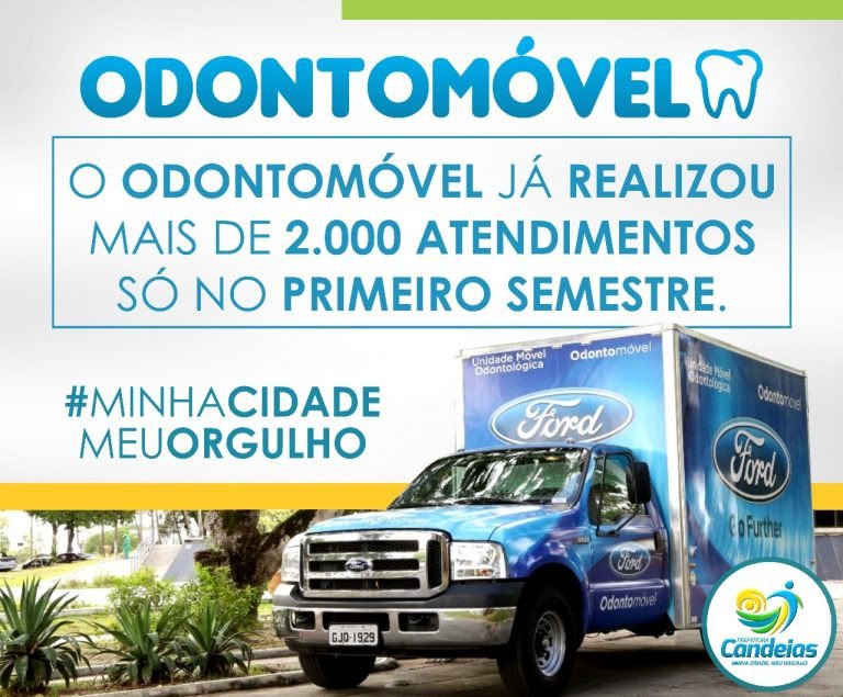 Saúde: Odontomóvel já realizou mais de 2.000 procedimentos só no primeiro semestre