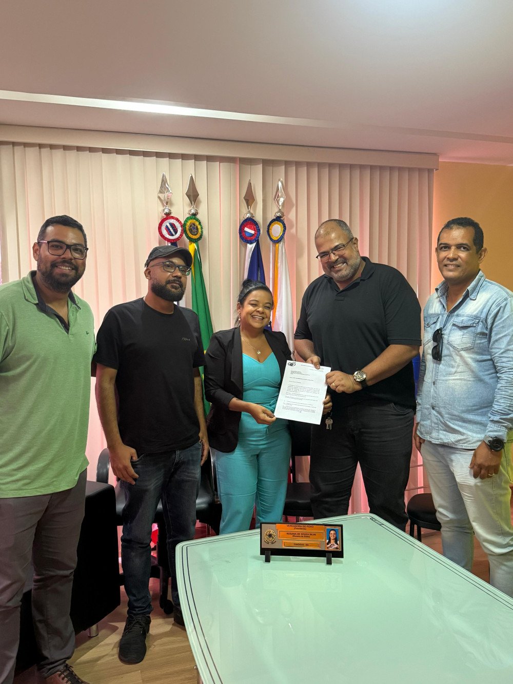 Associação de Imprensa é recebida pela Presidente da Câmara de Candeias