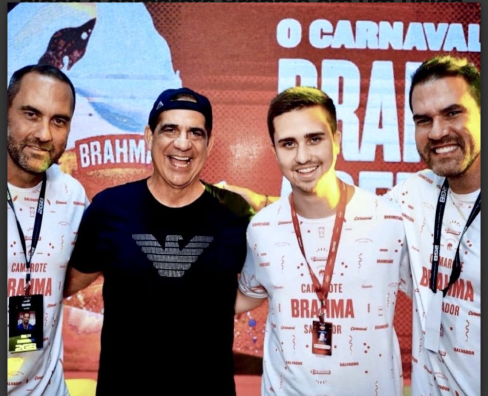 Binho e Guto Ulm, sócios da 2GB, anunciam grande novidade para o Carnaval de 2026: a integração entre bloco e camarote Brahma em um único espaço