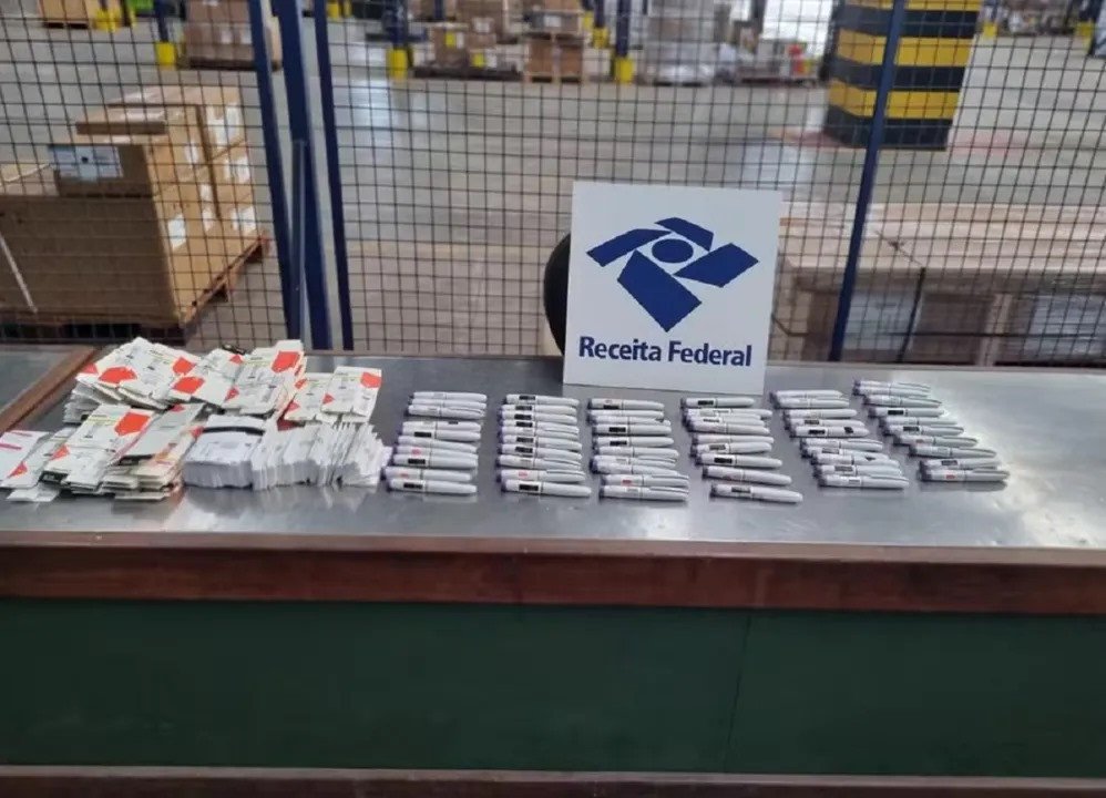 Mais 60 canetas do medicamento Monjauro são apreendidas em Salvador