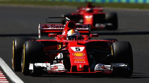 Com Raikkonen de escudeiro, Vettel ganha na Hungria e abre na liderança; 'cavalheiro' Hamilton fica fora do pódio