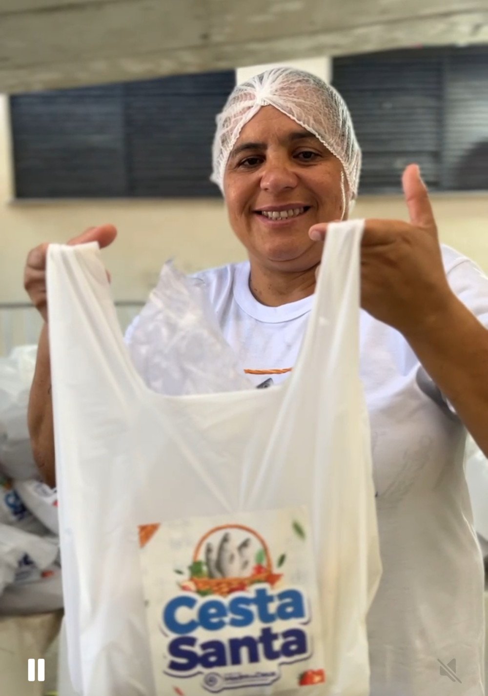 Mais de 3500 famílias foram beneficiadas com a cesta da semana em Madre de Deus