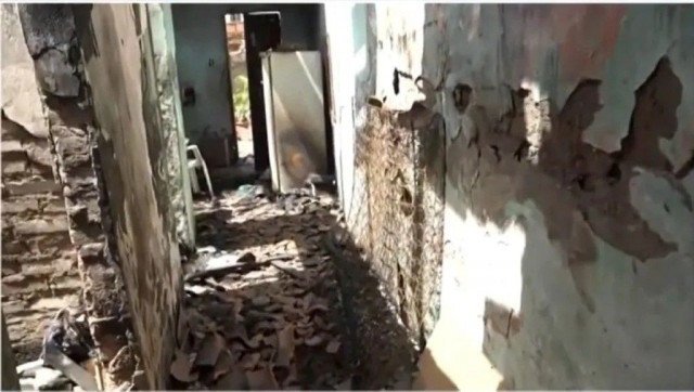Homem derrama gasolina e ateia fogo em casa com esposa e filhos dentro em Feira de Santana