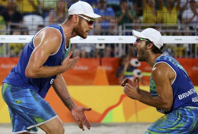 Alison e Bruno jogam muito, superam reação da Holanda e avançam à final