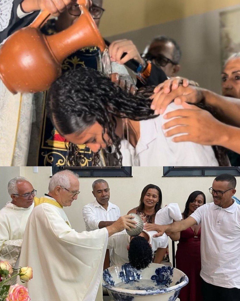 Mais de 140 adultos são batizados na Diocese de Camaçari durante a Páscoa de 2025