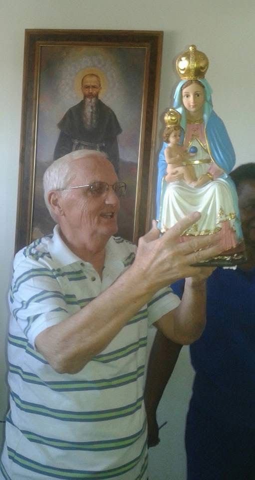 Reitor do Santuário, Frei Thiago lamenta a morte de Frei Stanislaw, o “Apóstolo de Candeias”