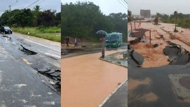 Chuvas acima do esperado causam caos na Região Metropolitana de Salvador