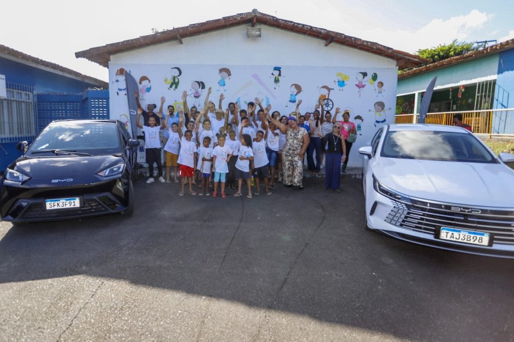 BYD Auto do Brasil realiza a 2ª etapa de oficinas socioambientais em Camaçari