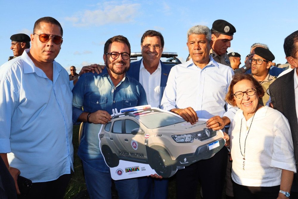 Prefeito Dailton Filho recebe viatura para reforço da segurança em Madre de Deus