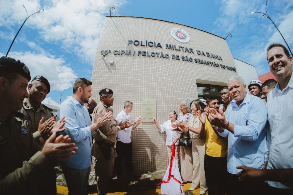 Com a presença da prefeita Nilza da Mata, secretário Marcelo Werner entrega duas unidades policiais com investimento de R$ 2,6 milhões