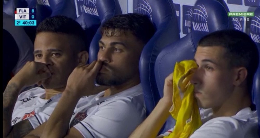 Vitória sofre goleada histórica para o Flamengo no Maracanã: 8 a 0