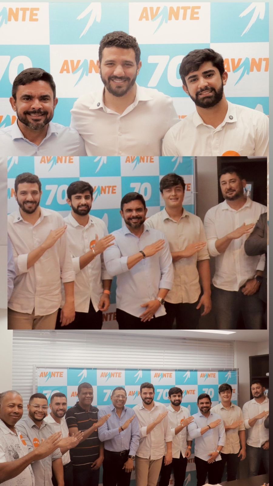 Luciano Lago participa da posse do Avante Jovem na Bahia