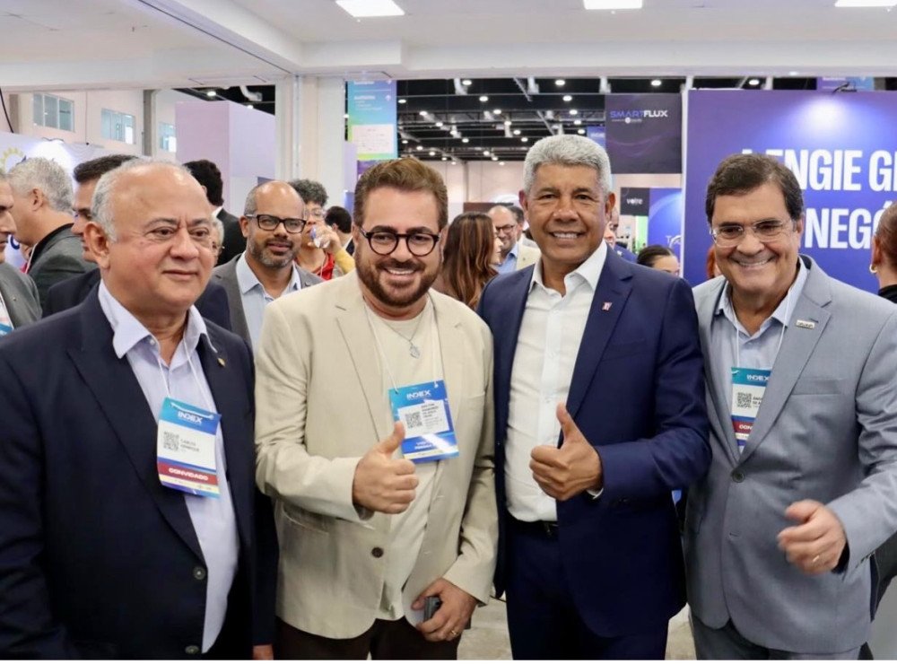 Prefeito de Madre de Deus participa da INDEX 2025 ao lado do governador Jerônimo Rodrigues