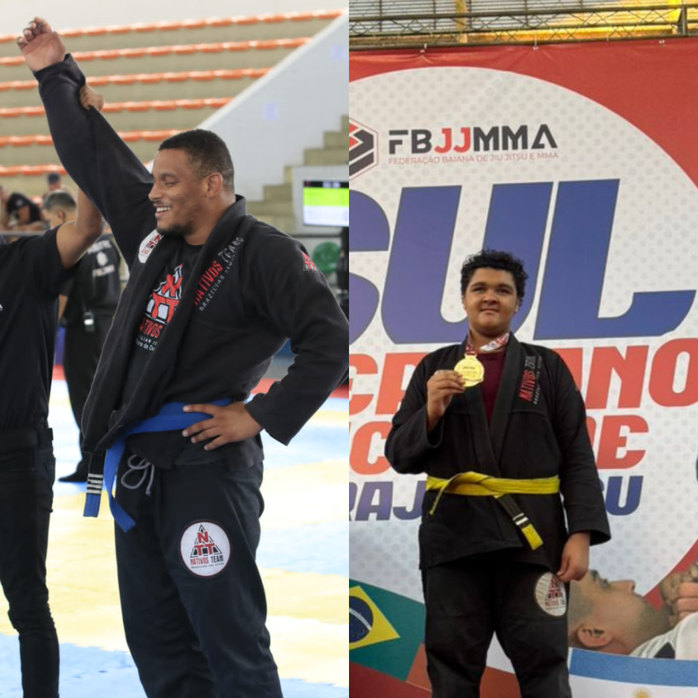 Atletas de Madre de Deus conquistam ouro no maior evento de Parajiu-Jitsu das Américas