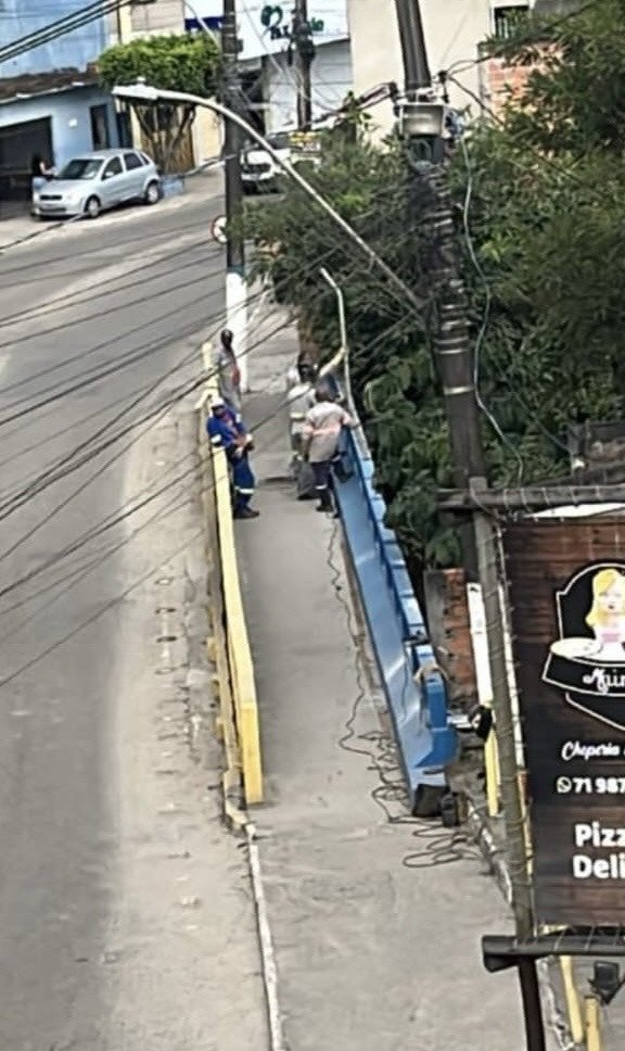 Prefeitura de Candeias inicia instalação de telas de proteção no viaduto da Nova Brasília