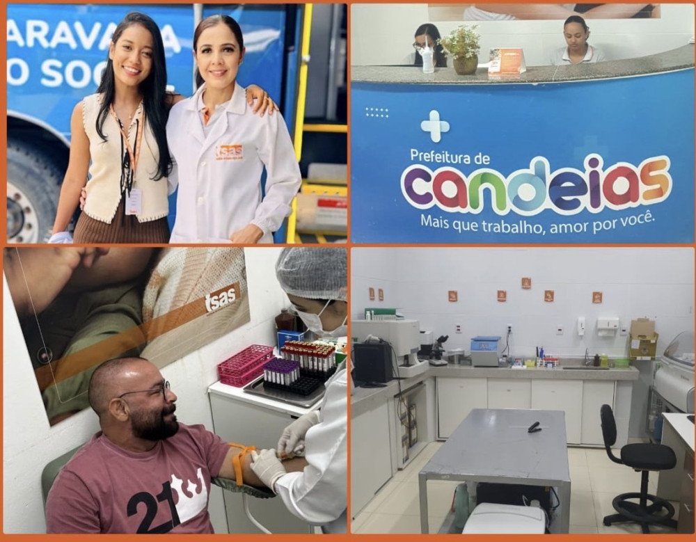 Laboratório ISAS, referência em excelência, humanização e saúde pública, atua no Hospital Geral em Candeias, sob a liderança da Biomédica Aline Dantas