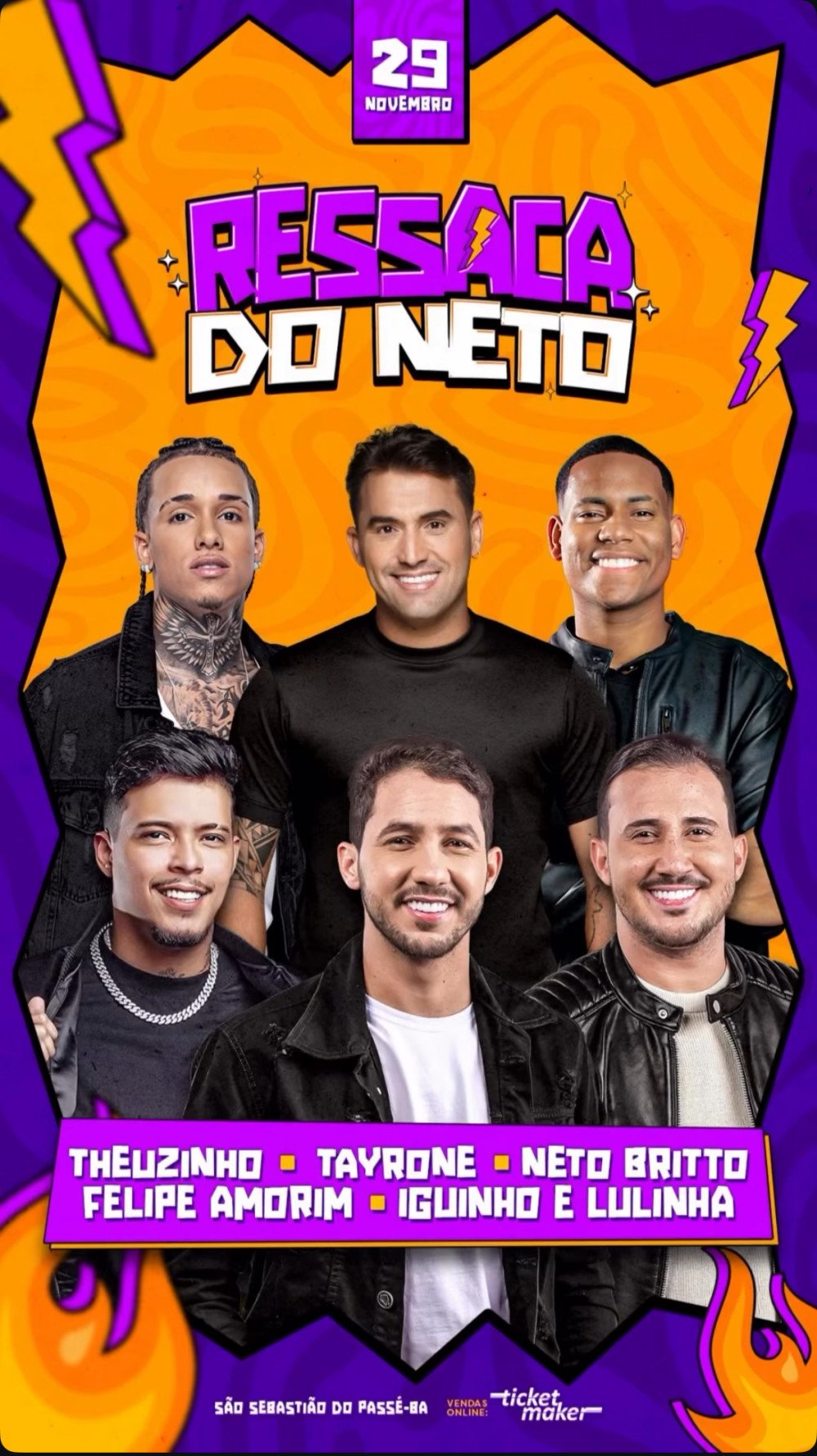 Festa “Ressaca do Neto” agita São Sebastião do Passé em novembro