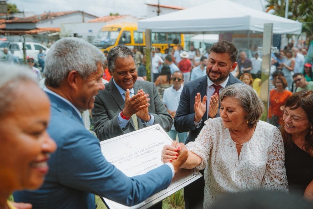 Com a presença do governador Jerônimo Rodrigues, Nilza da Mata comemora 99 anos de São Sebastião do Passé (BA)