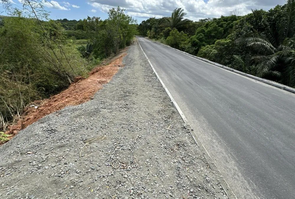 Candeias: Passagem de veículos é liberada na alça de acesso que faz ligação com a BA-524