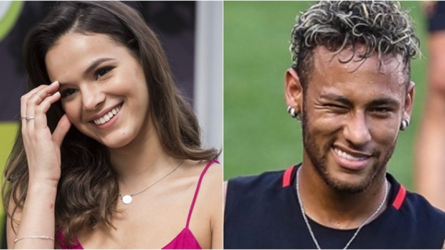 Após boatos de Bruna Marquezine com cantor, Neymar aparece com novo affair