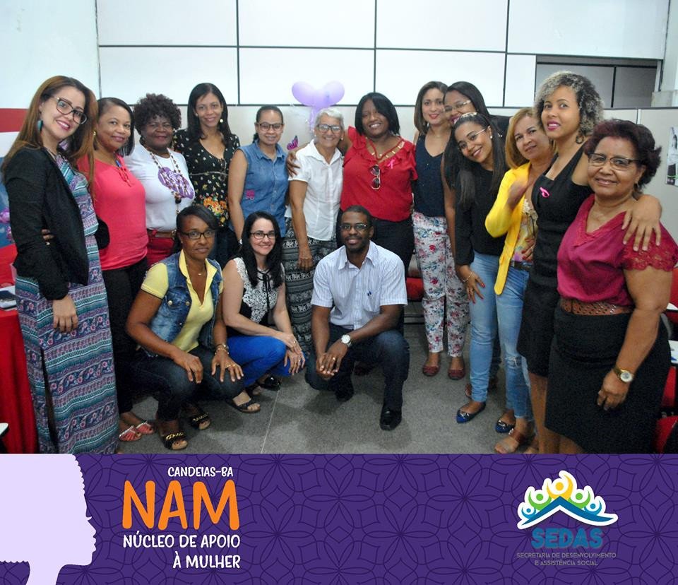 NAM/Candeias realiza reunião para o fortalecimento do combate a violência contra a mulher.