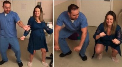 Grávida e médico dançam Anitta em trabalho de parto, veja o vídeo