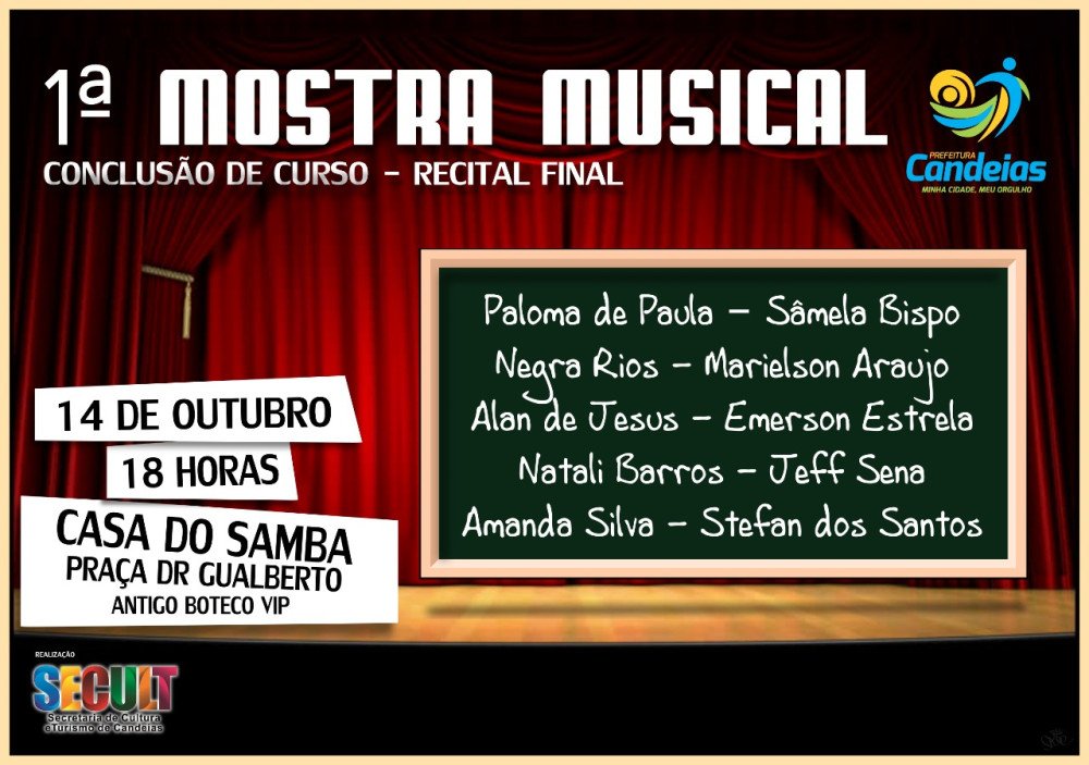 Candeias: I Mostra Musical acontece na Casa do Samba