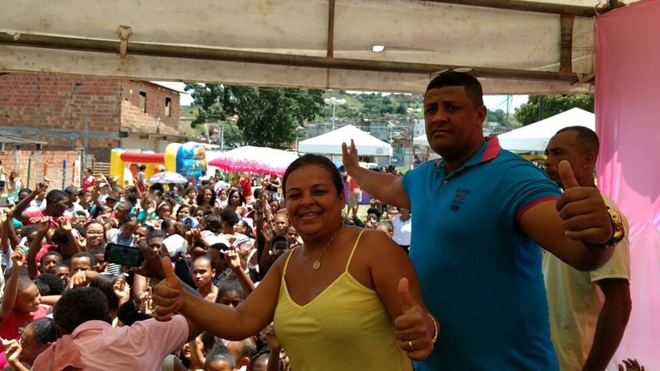 Vereadores Rosana de Bobó e Jorge da JM realizam festa das crianças na Dom Avelar
