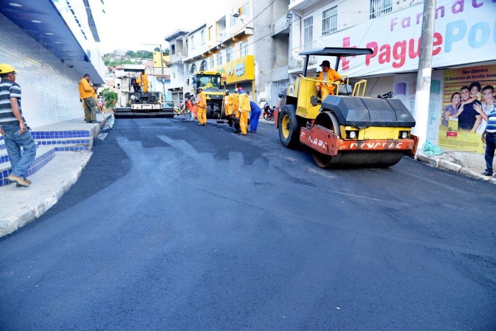 Prefeitura de Candeias retorna com o programa Mais Asfalto