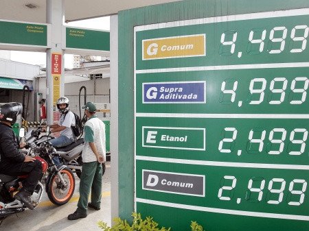 Mais uma vez: Gasolina e óleo diesel tem aumento de preço nesta quarta-feira (8)