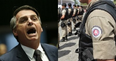 Policiais baianos lançam manifesto e rejeitam candidatura de Bolsonaro à presidência