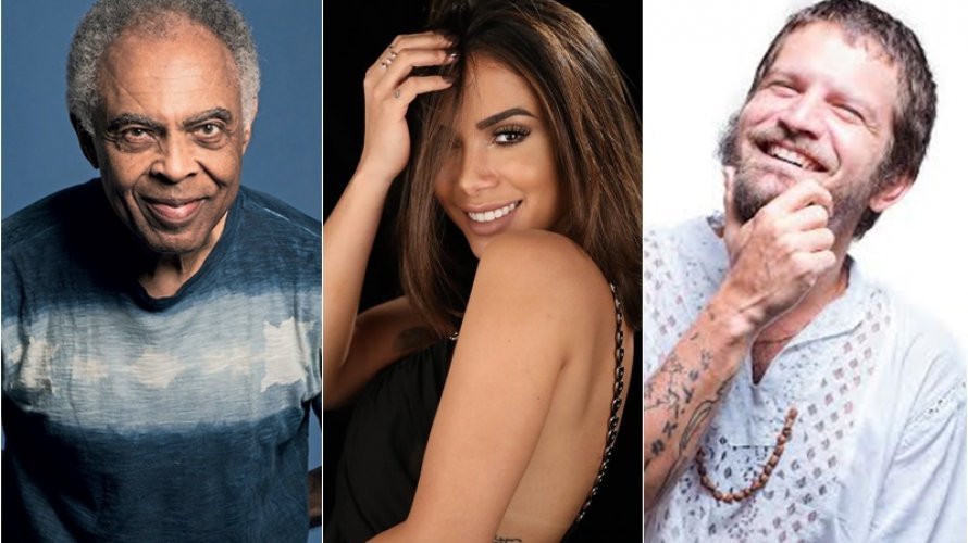 Festival em Salvador terá shows gratuitos de Gilberto Gil, Anitta, Saulo e mais 25 atrações