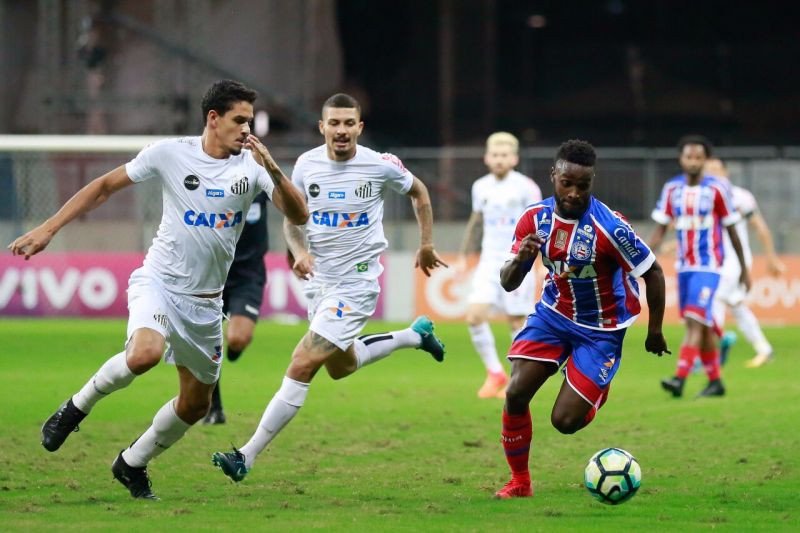 Libertadores é possível! Bahia vence o Santos e cola de vez no G-7